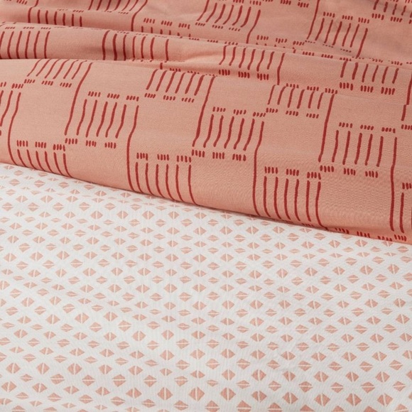 Threshold Boho Reversible Printed Comforter & Sham Set Bronze - Threshold F/Q - Picture 1 of 8